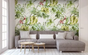 Lilly of the Valley Mural Wallpaper