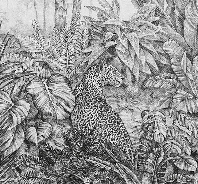 Léopards Mural Wallpaper