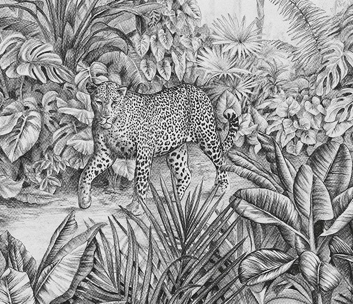 Léopards Mural Wallpaper