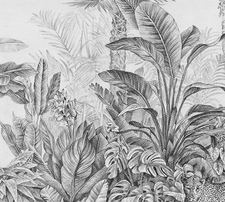 Léopards Mural Wallpaper