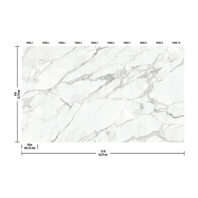Mr. Kate Marble Peel & Stick Wallpaper Mural