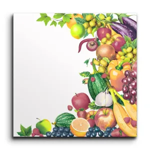 Natures Bounty: Vibrant Fruits & Vegetables Art