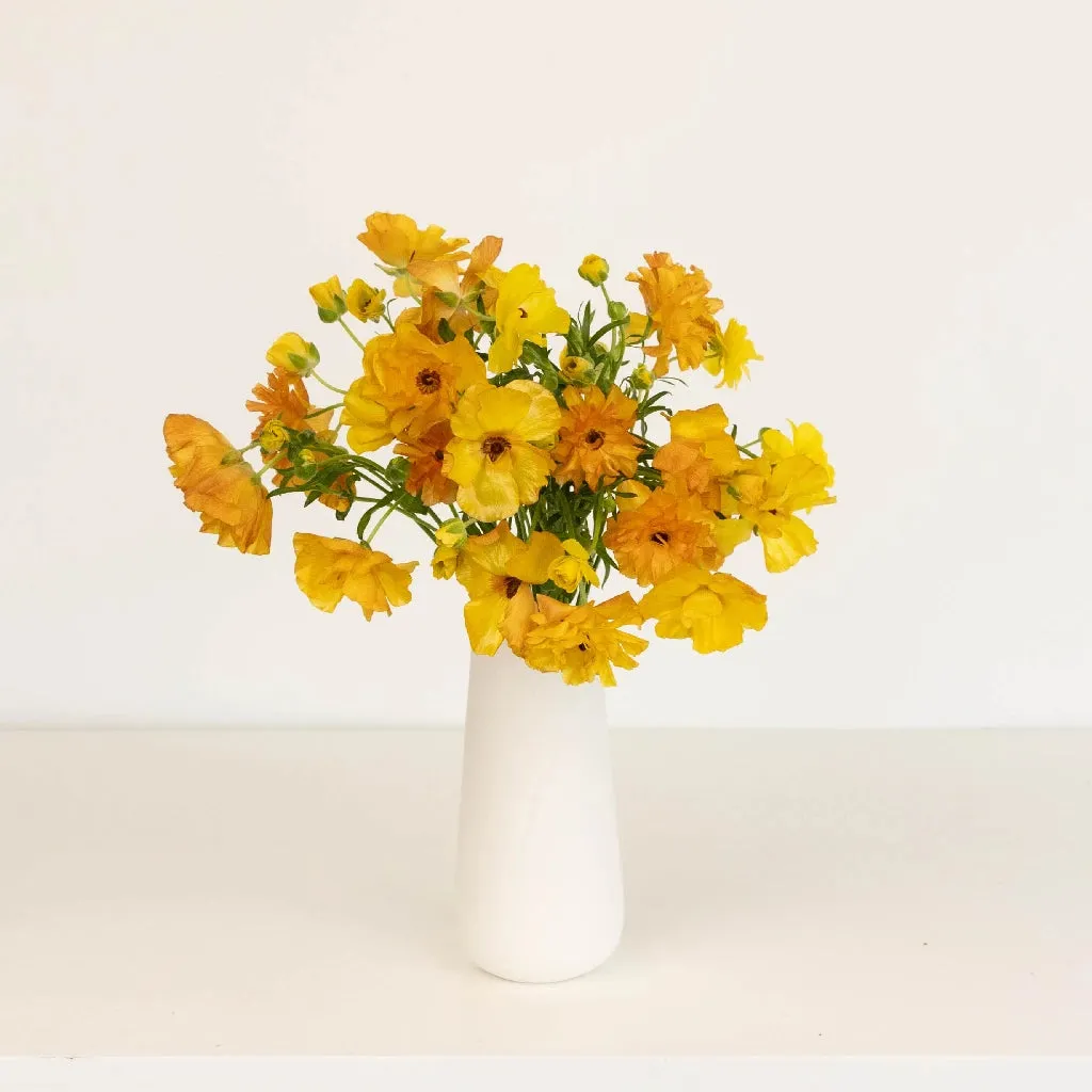 Orange Butterfly Ranunculus Flower