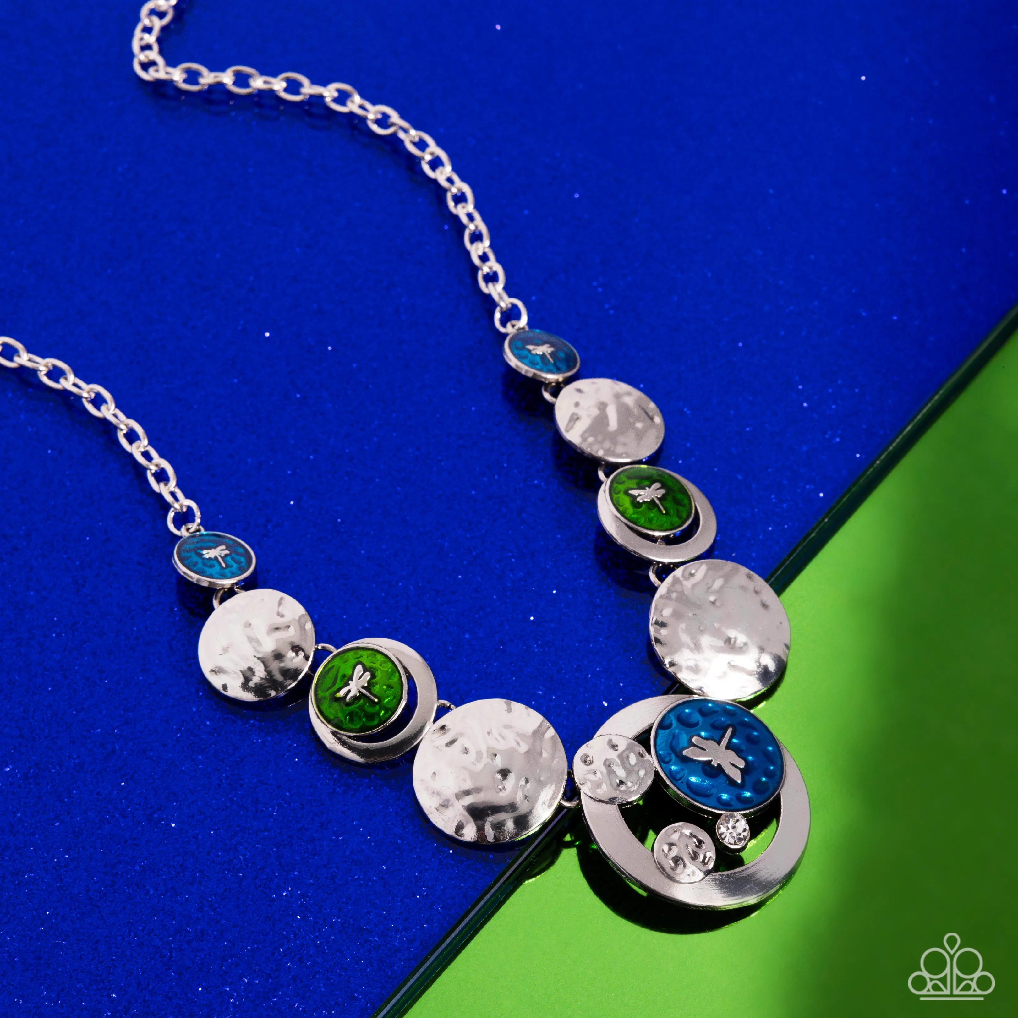 Paparazzi Dragonfly Design Multi Necklace & Earring Set
