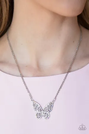 Paparazzi Necklace ~ Baroque Butterfly - Multi