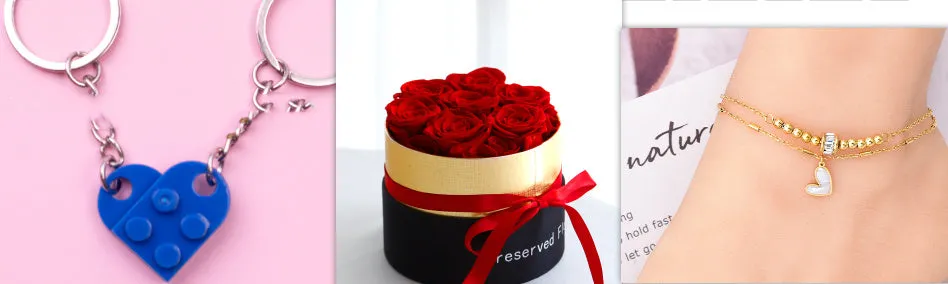 Preserved Eternal Roses Gift Box
