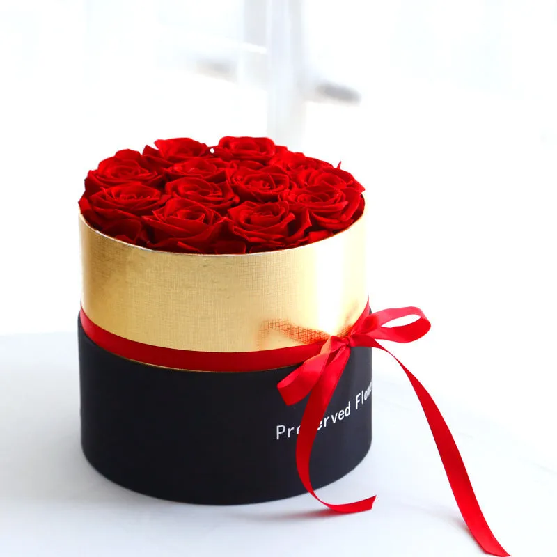 Preserved Eternal Roses Gift Box