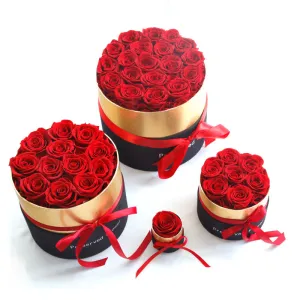 Preserved Eternal Roses Gift Box