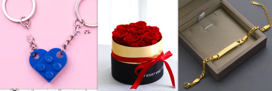 Preserved Eternal Roses Gift Box