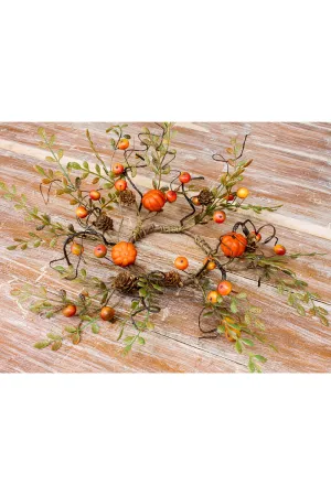 Pumpkin & Berry Candle Ring
