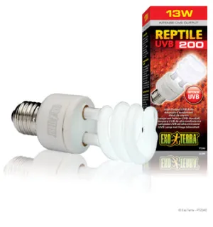 Reptile UVB200 High Output UVB Bulb - 13 W