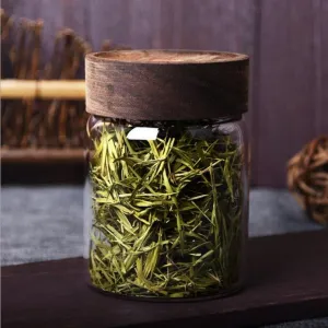 Rustic Style Glass Jar