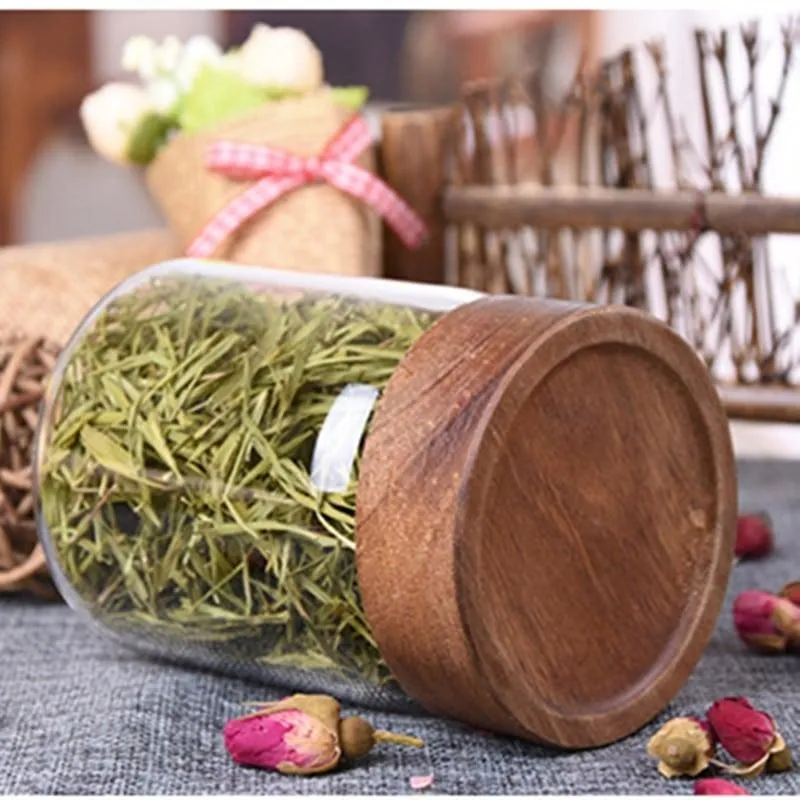 Rustic Style Glass Jar