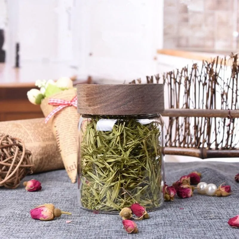 Rustic Style Glass Jar