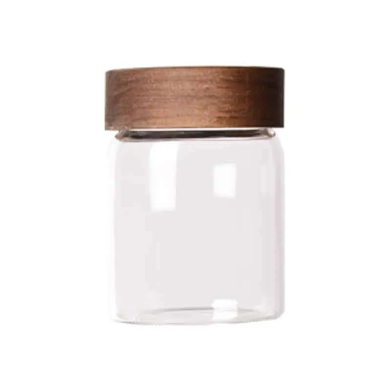 Rustic Style Glass Jar