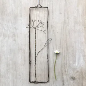 Rusty Wire Flower Picture - Cow Parsley 11934