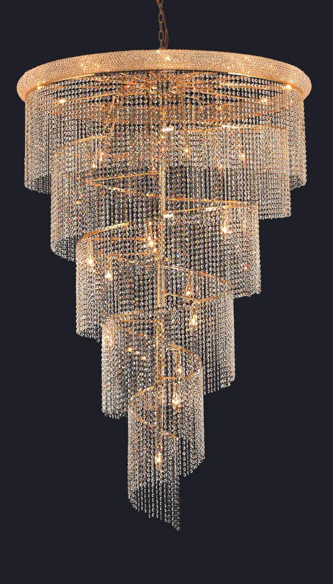 Spiral 29-Light Chandelier
