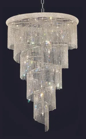Spiral 29-Light Chandelier