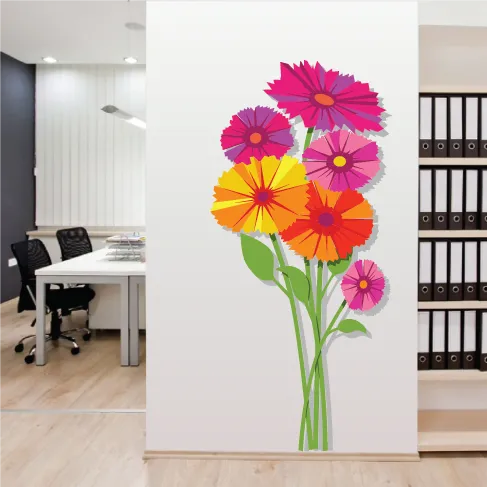 Spring Bouquet Paint-by-Number Mural