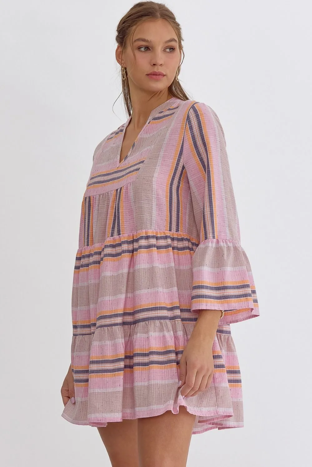 Spring Striped Dress