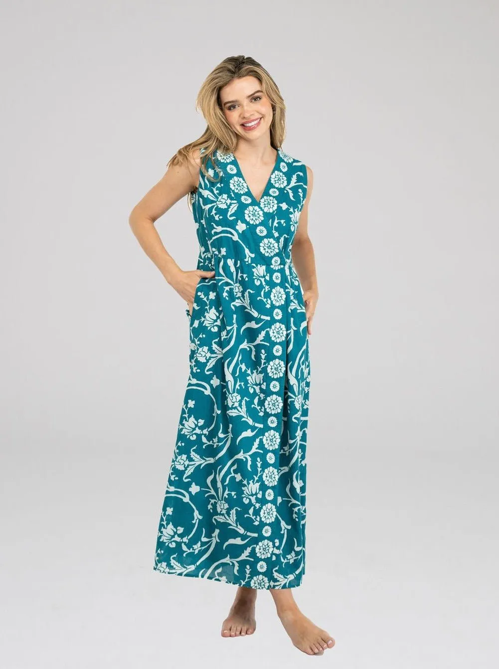 The Ann Dress | Jodhpur Swirl