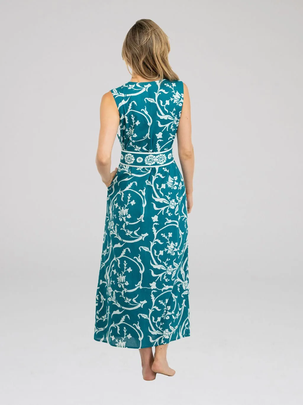 The Ann Dress | Jodhpur Swirl