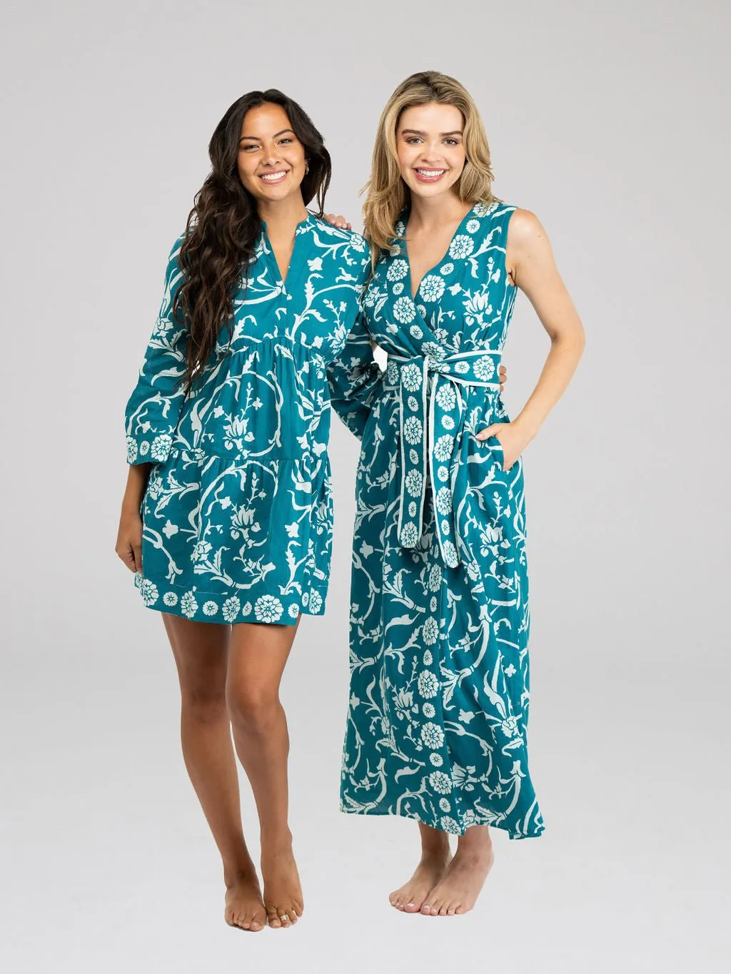 The Ann Dress | Jodhpur Swirl