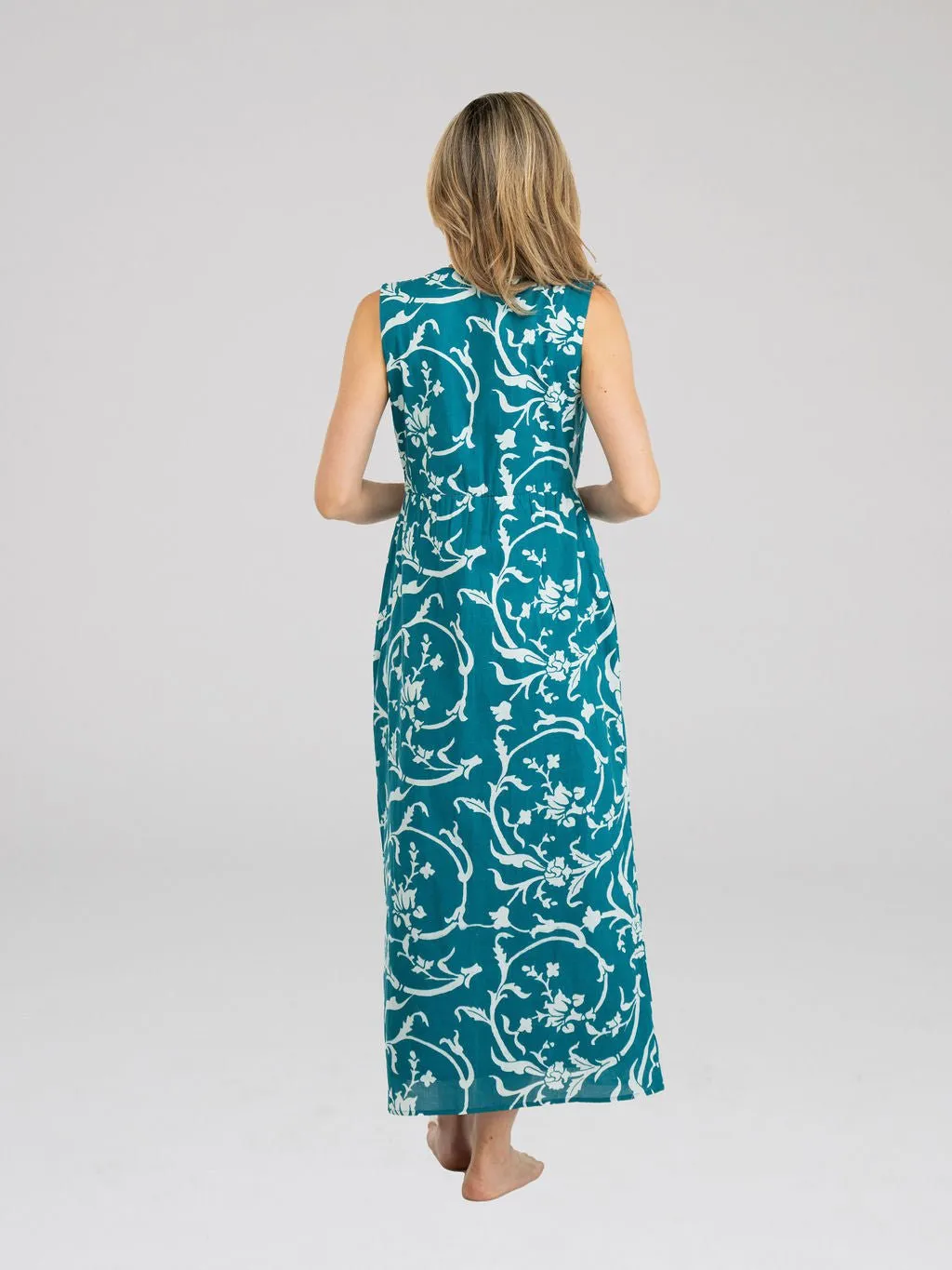 The Ann Dress | Jodhpur Swirl