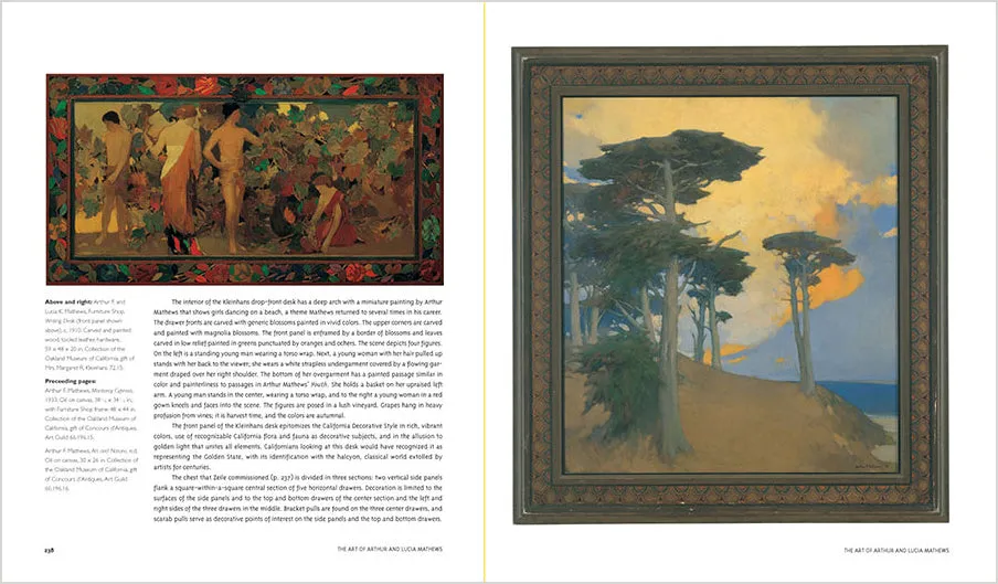 The Art of Arthur and Lucia Mathews (Hardcover)