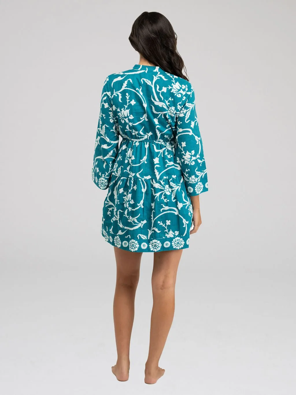 The Claire Mini Dress | Jodhpur Swirl