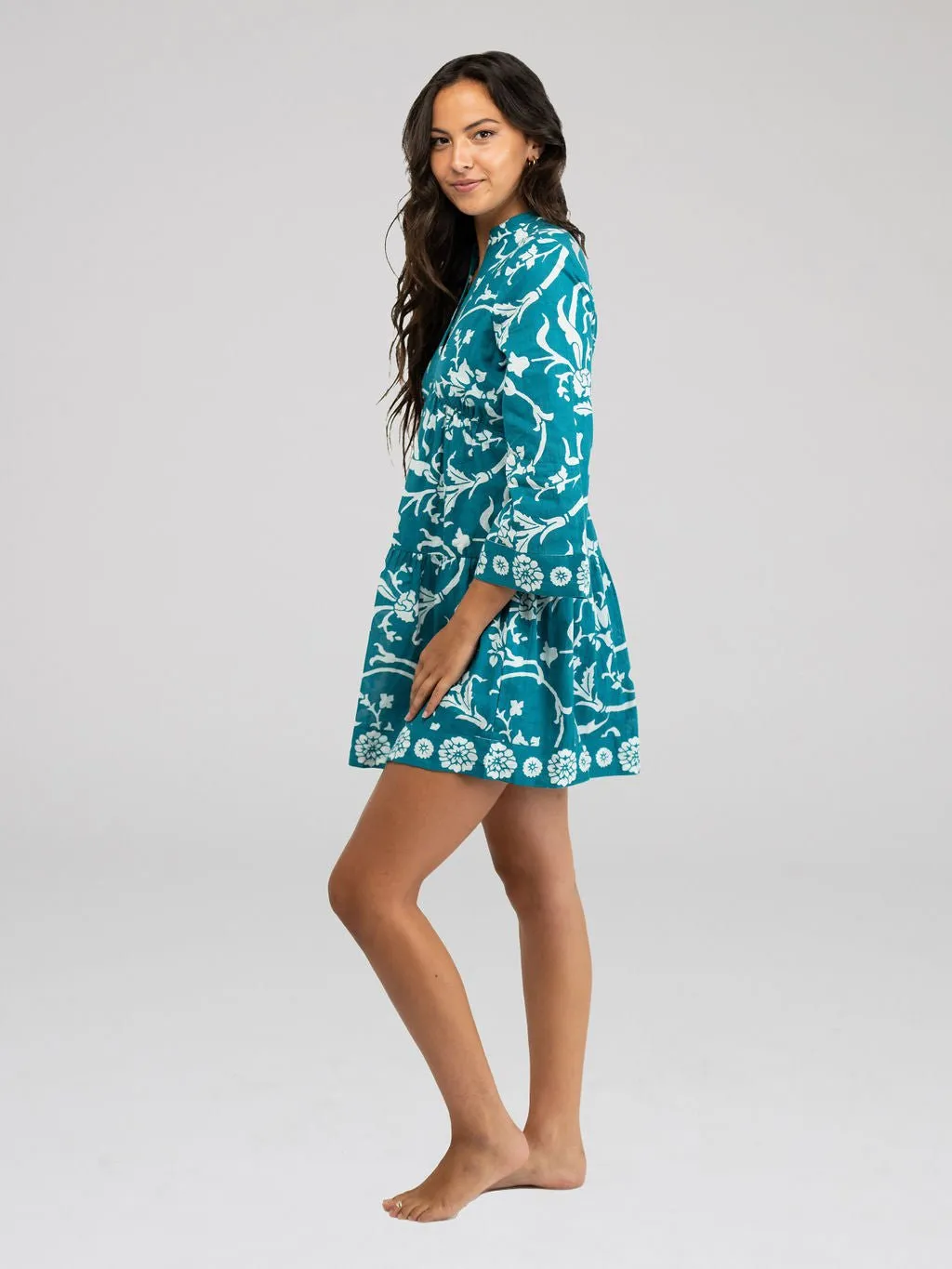The Claire Mini Dress | Jodhpur Swirl