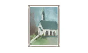 Tranquil Fortress IV Canvas