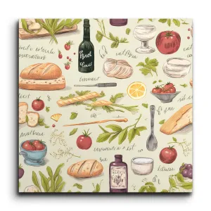 Whimsical Culinary Delight Art