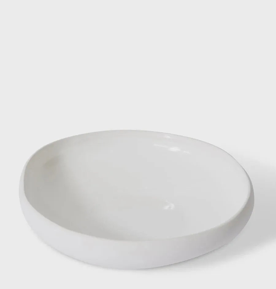 White organic bowl