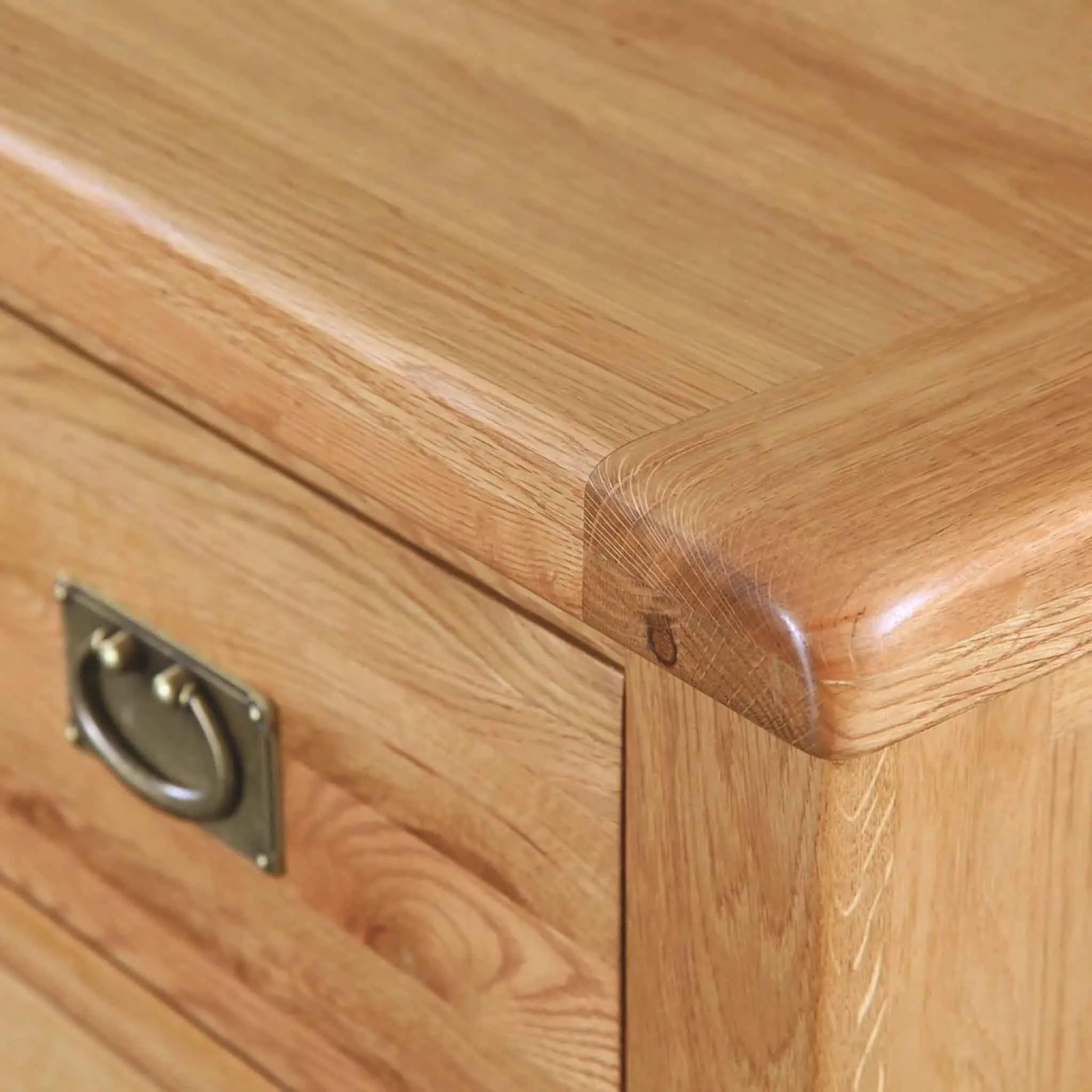 Zelah Oak Console Table