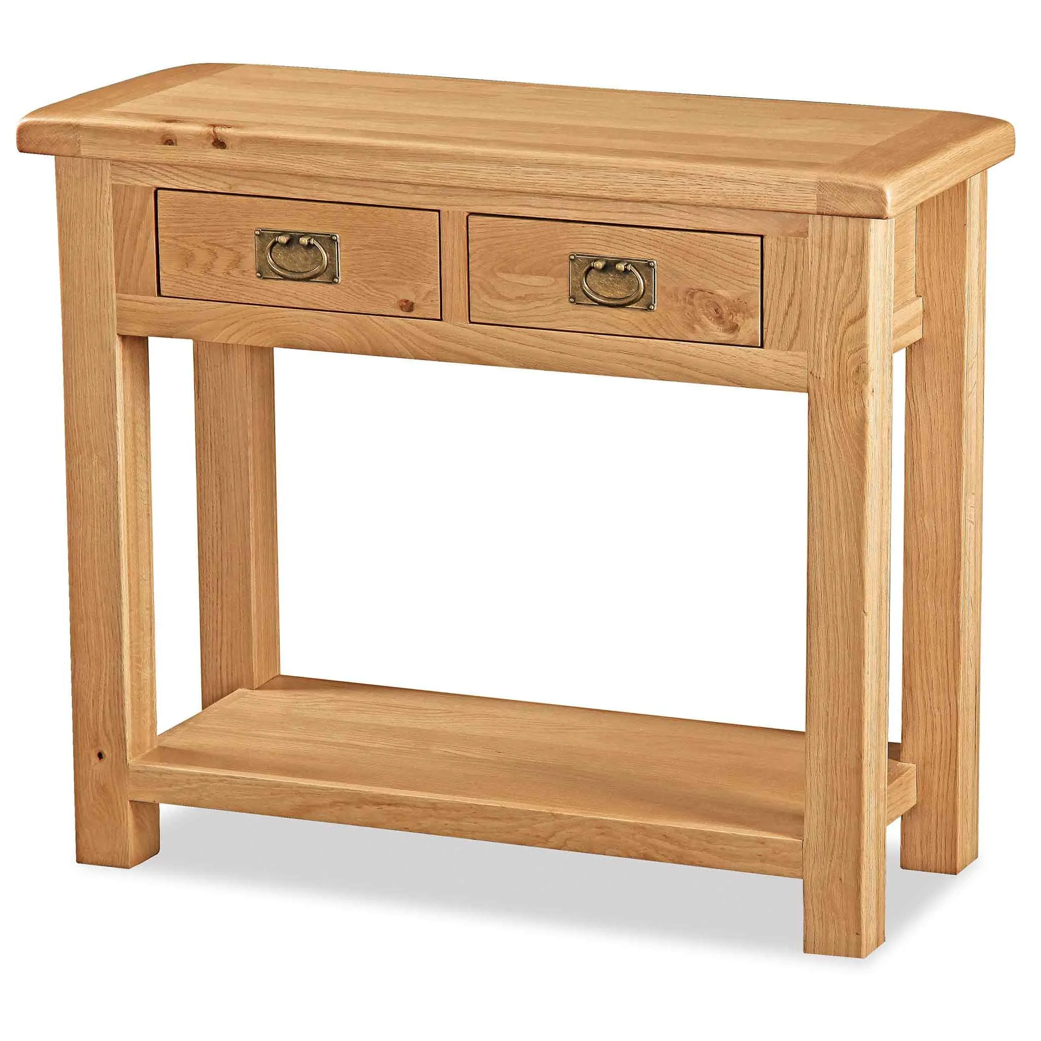 Zelah Oak Console Table