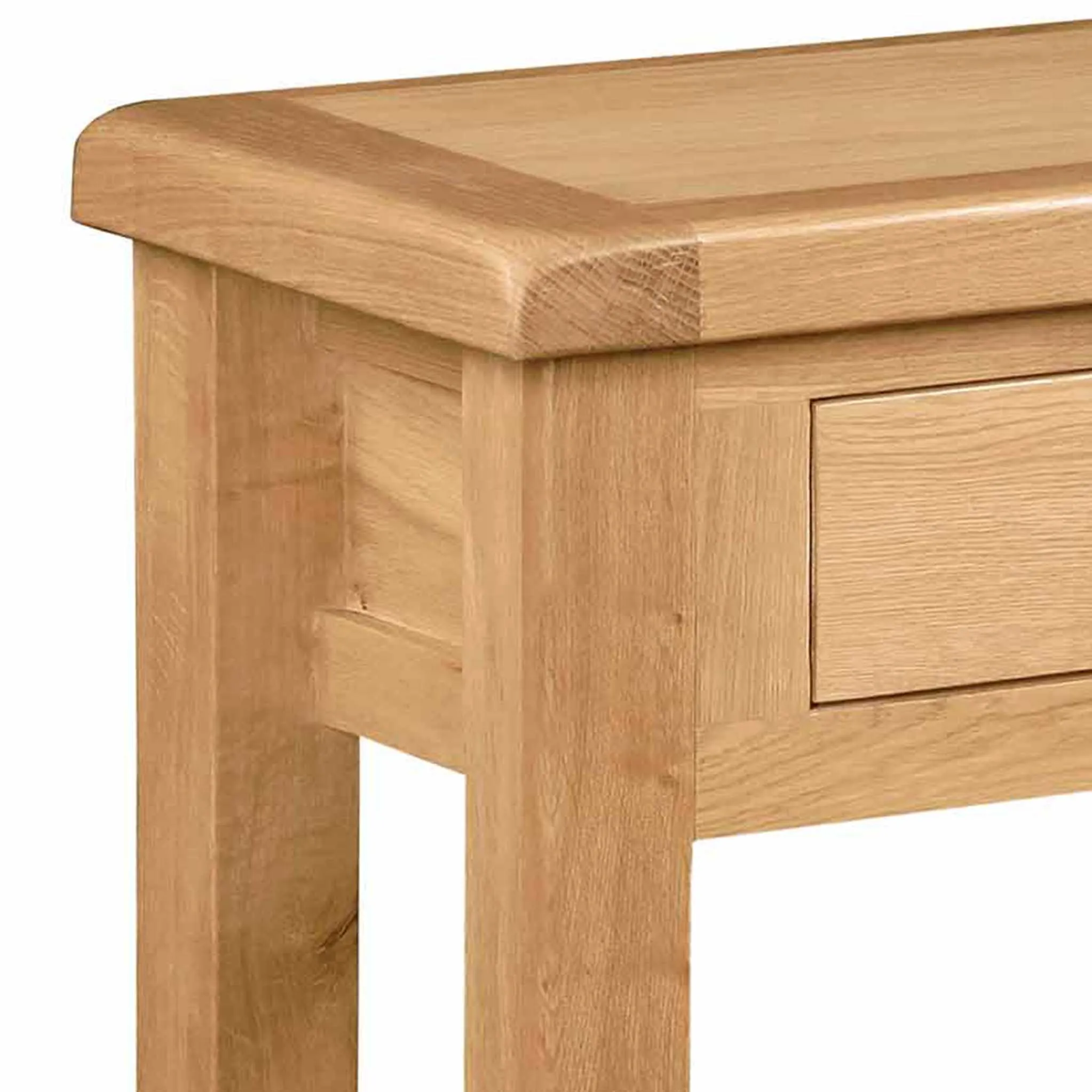 Zelah Oak Console Table