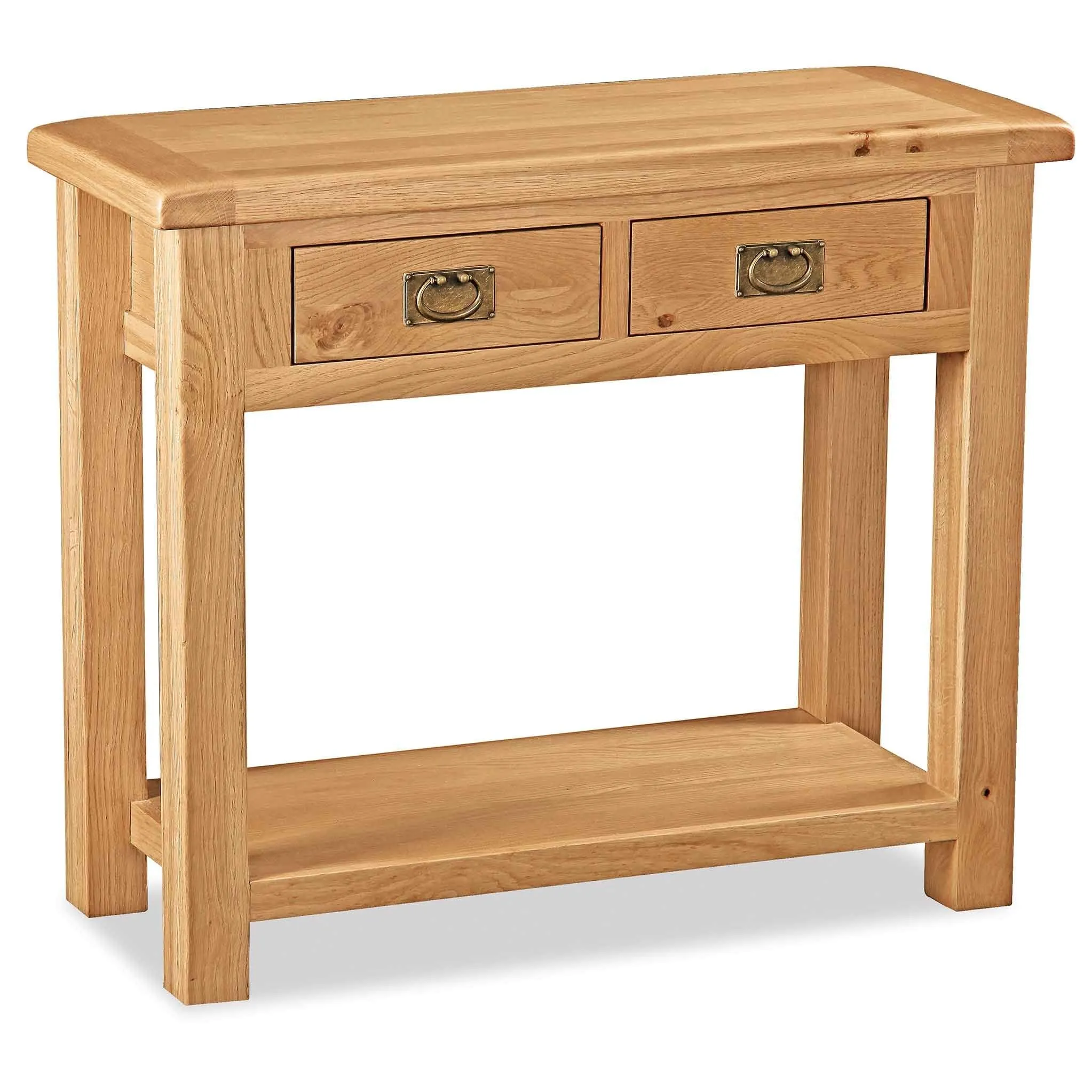 Zelah Oak Console Table